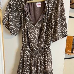 BuddyLove Size Small Elastic Waist Mini Dress